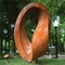 โมเดิร์นบทคัดย่อแหวน Corten Steel Art Sculpture